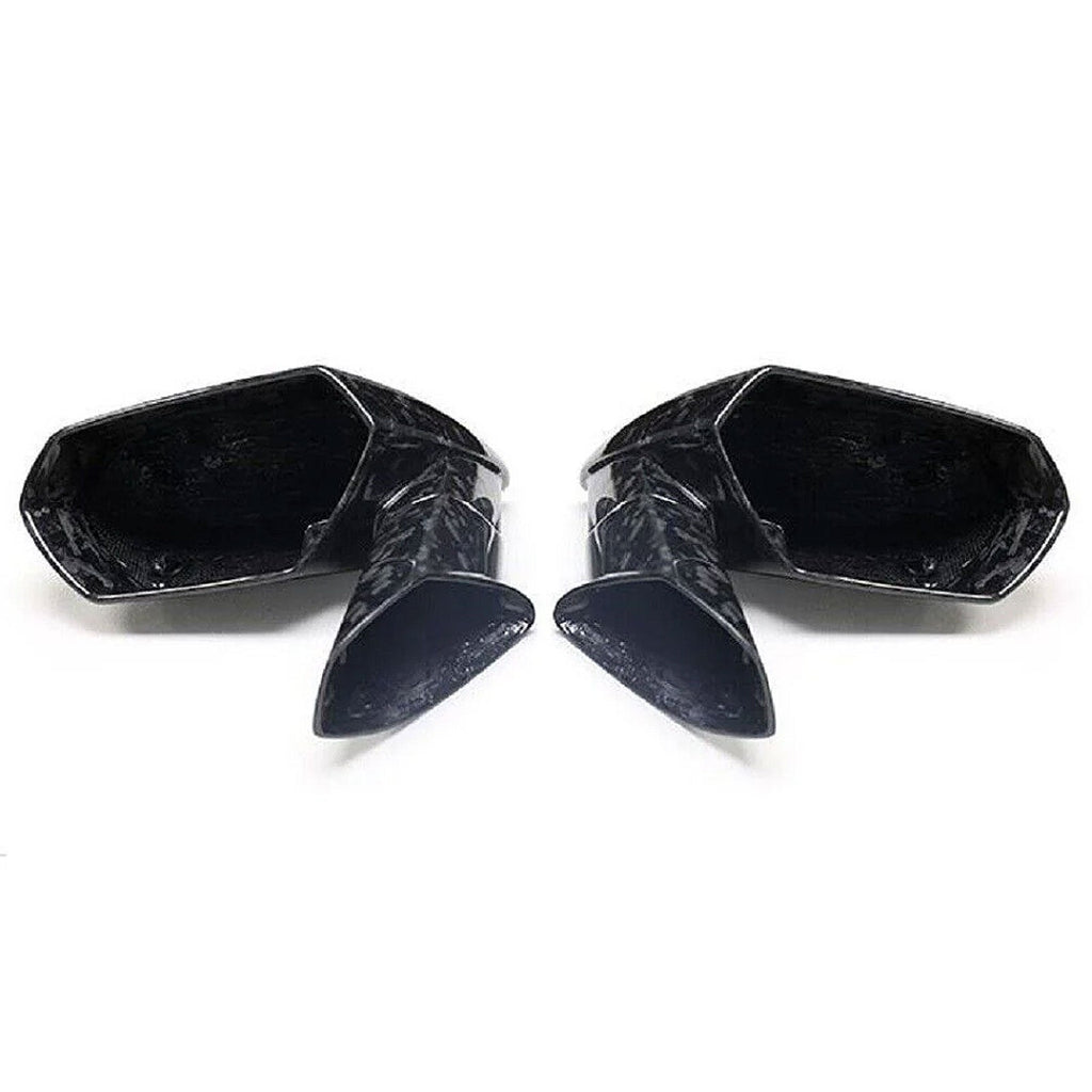 Forged Carbon Fiber Mirrors Cap Cover for Lamborghini Huracan Tecnica LP580 LP610 LP640 - Bull Boost Performance