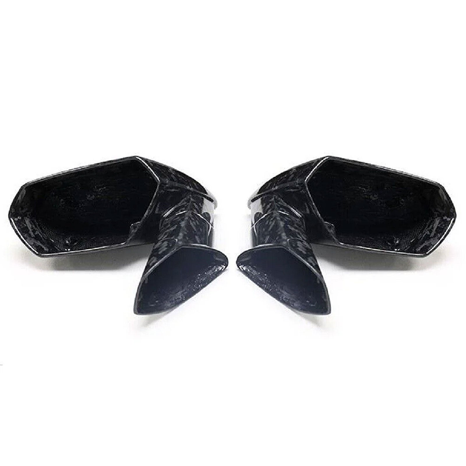 Forged Carbon Fiber Mirrors Cap Cover for Lamborghini Huracan Tecnica LP580 LP610 LP640 - Bull Boost Performance