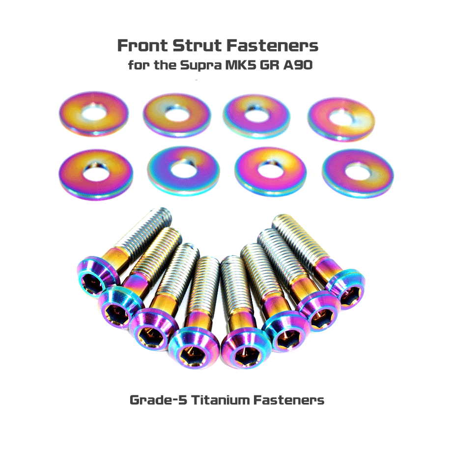 ZSPEC "Stage 2" Fastener Kit for '20+ Toyota Supra MKV GR A90, Titanium