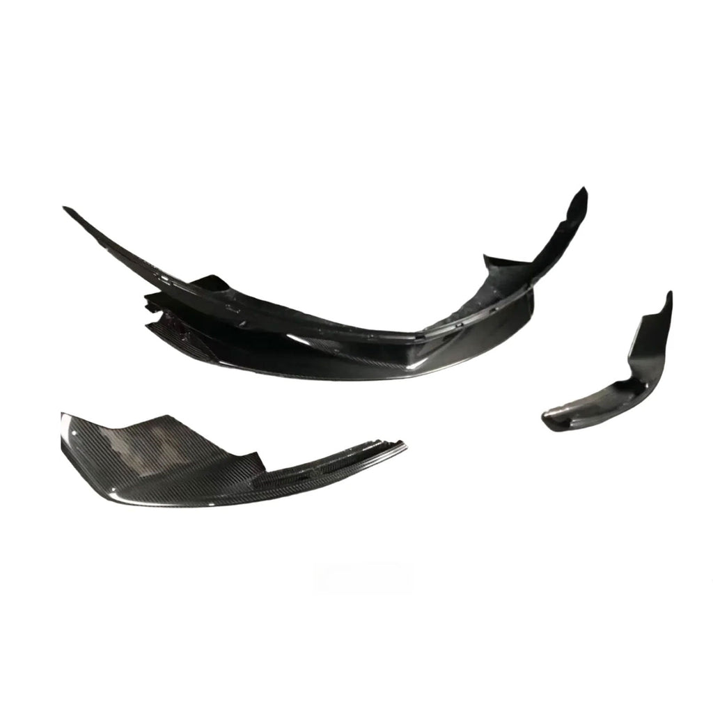 Dry Carbon Fiber Full Front Lip Kit for McLaren 540C 570S - Bull Boost Performance