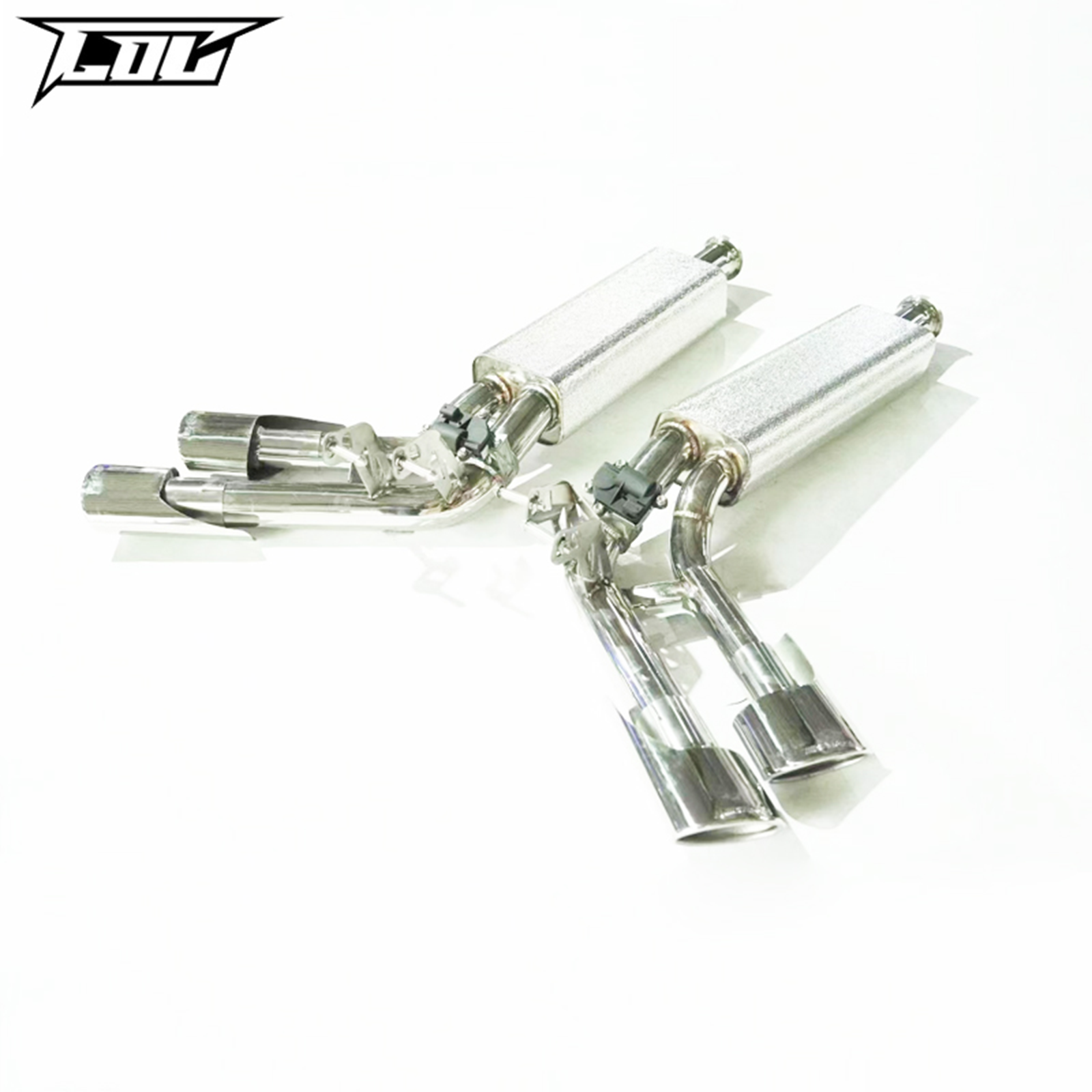 Stainless Valved Catback Exhaust System for Mercedes Benz G500 G550 G63 W463A 4.0T - Bull Boost Performance