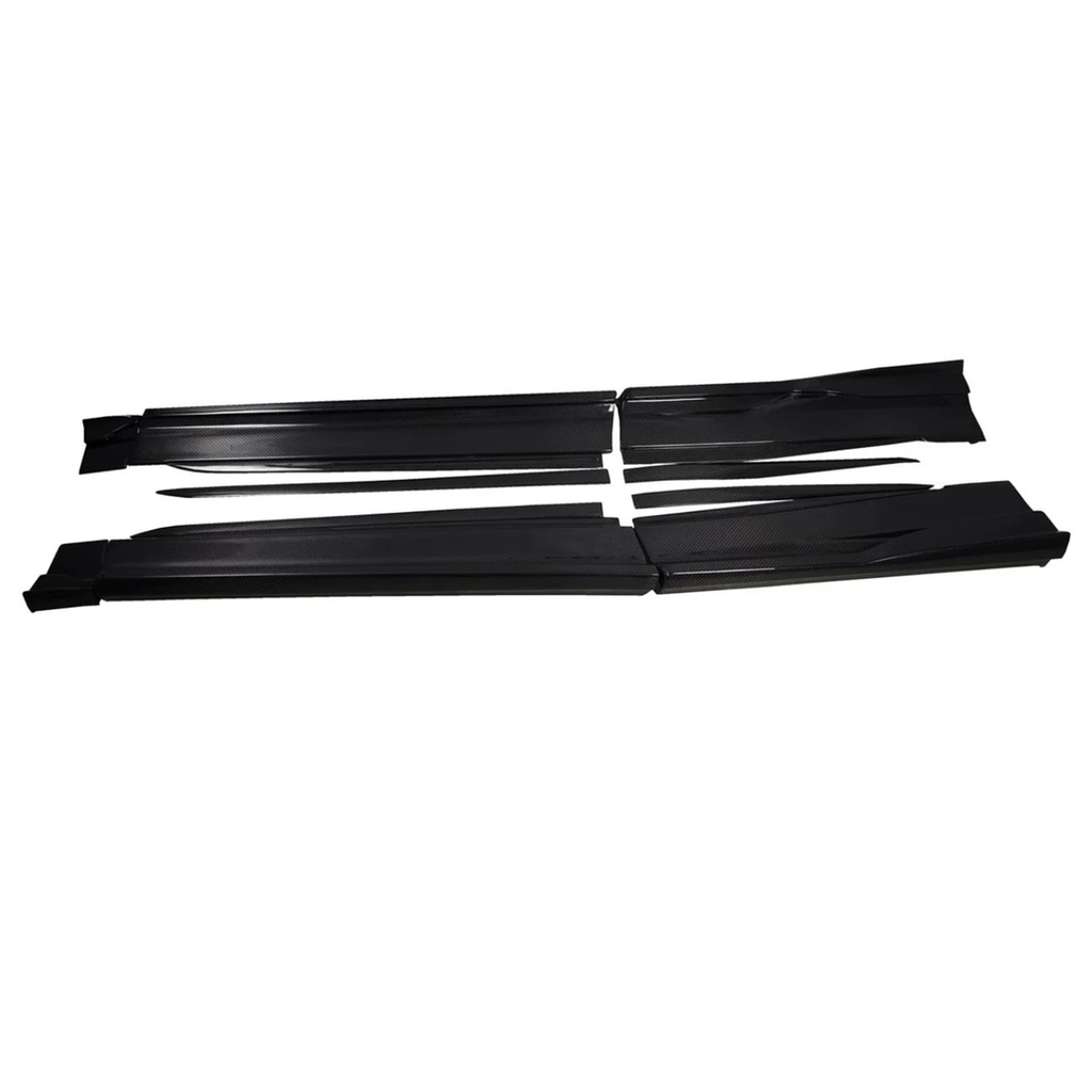 TS Style Dry Carbon Fiber Side Skirts for Lamborghini Urus - Bull Boost Performance
