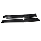 TS Style Dry Carbon Fiber Side Skirts for Lamborghini Urus - Bull Boost Performance