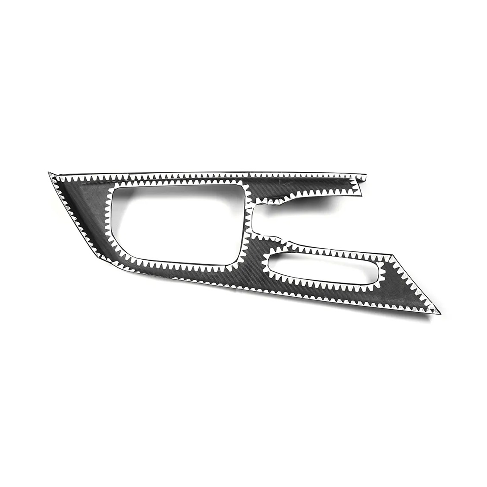 Dry Carbon Fiber Center Console Panel Interior Trim for Chevrolet Corvette C8 - Bull Boost Performance