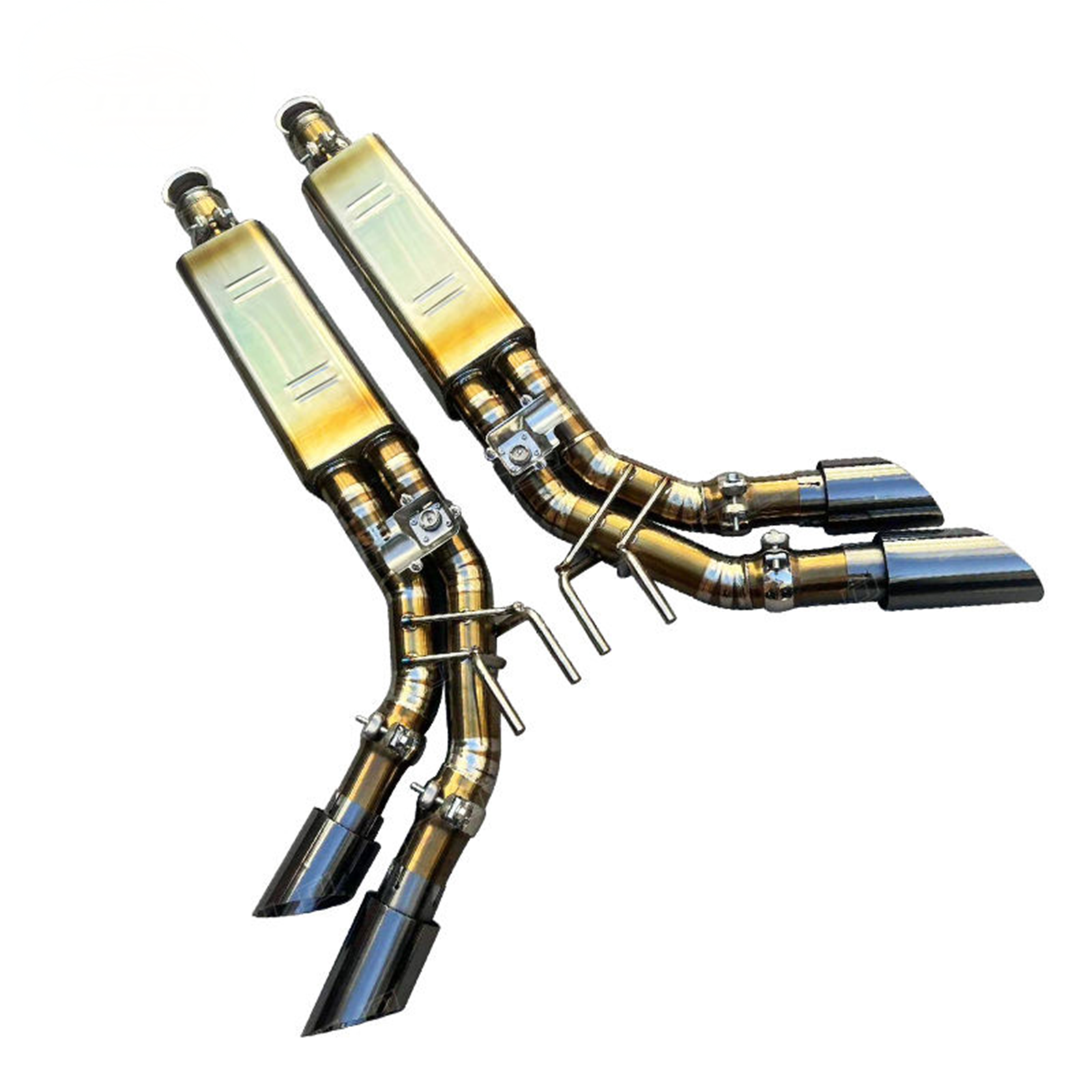 Titanium Catback Exhaust System for Mercedes Benz G63 W465 4.4T - Bull Boost Performance
