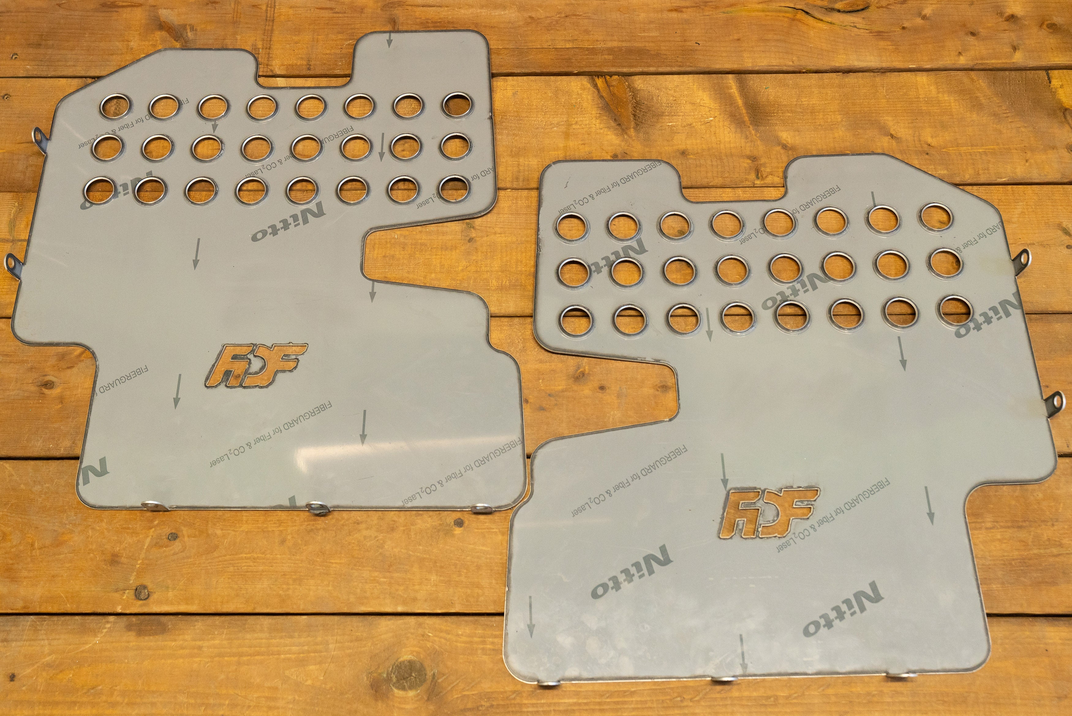 FDF RaceShop FRS Heel Plates