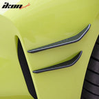 2021-2023 G80 M3 G82 G83 M4 MP Style 4PCS Front Bumper Canards Dry CF