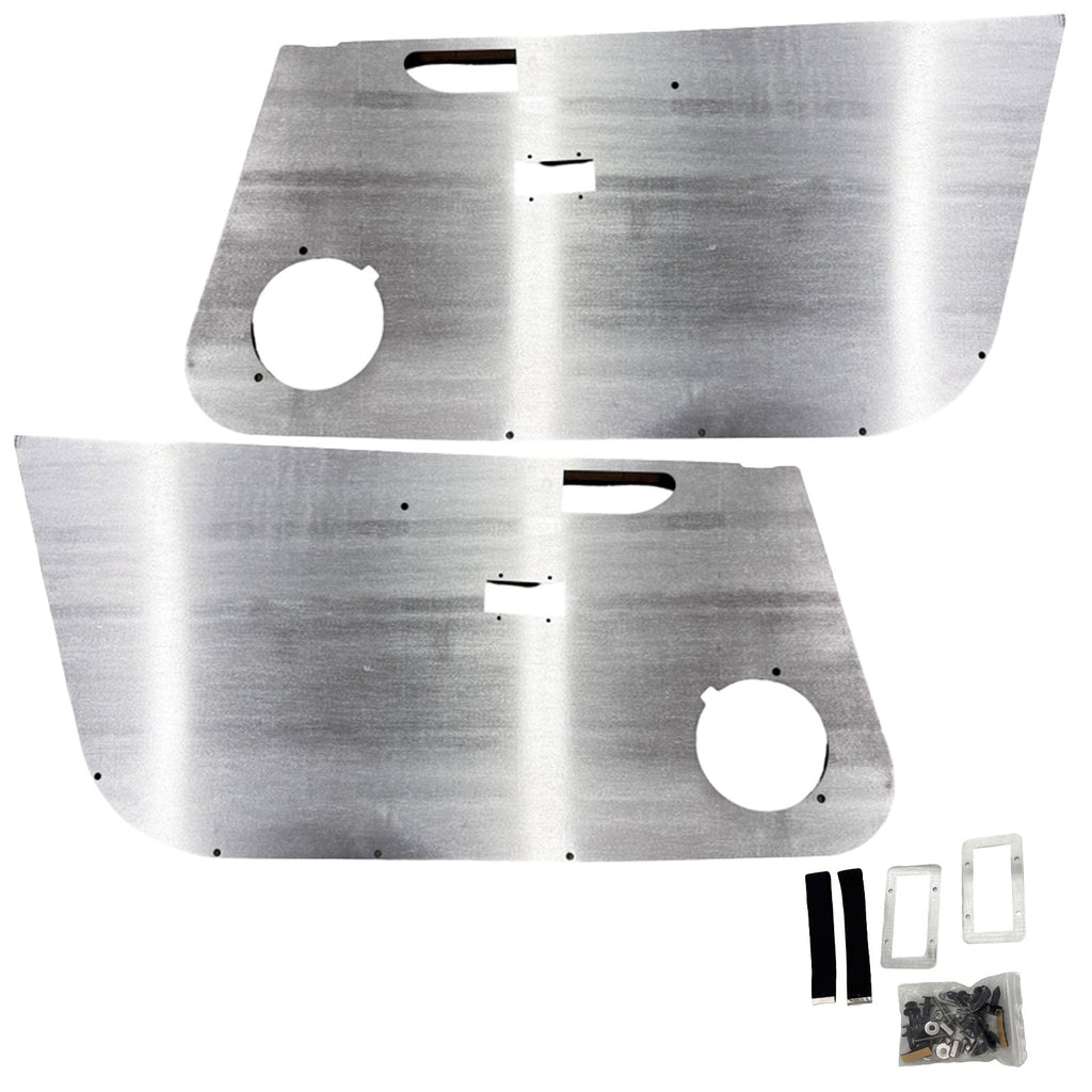 Aluminum Door Cards Panels For 2003-2007 G35 Coupe Lightweight Racecar US - Bull Boost Performance