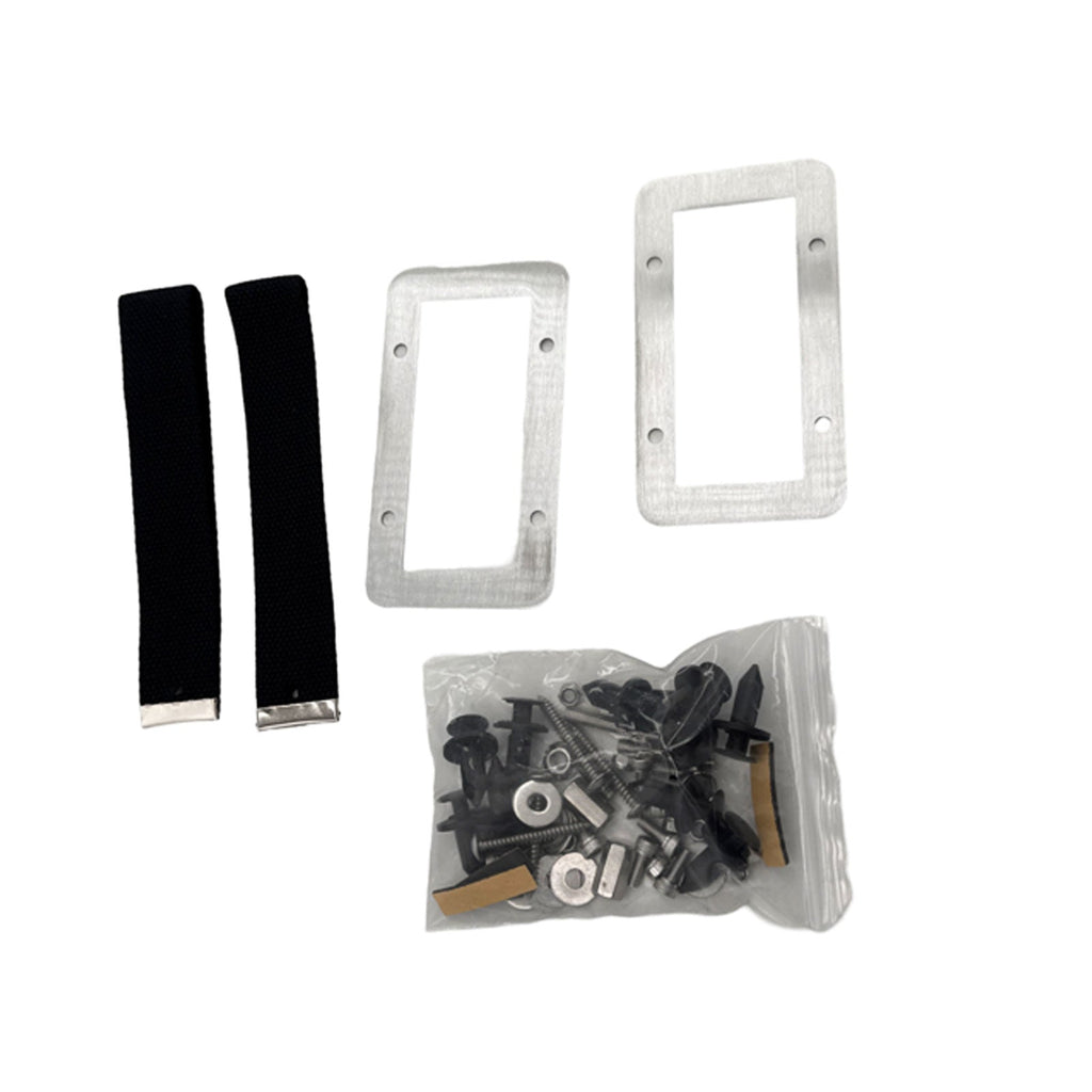 Aluminum Door Cards Panels For 2003-2007 G35 Coupe Lightweight Racecar US - Bull Boost Performance
