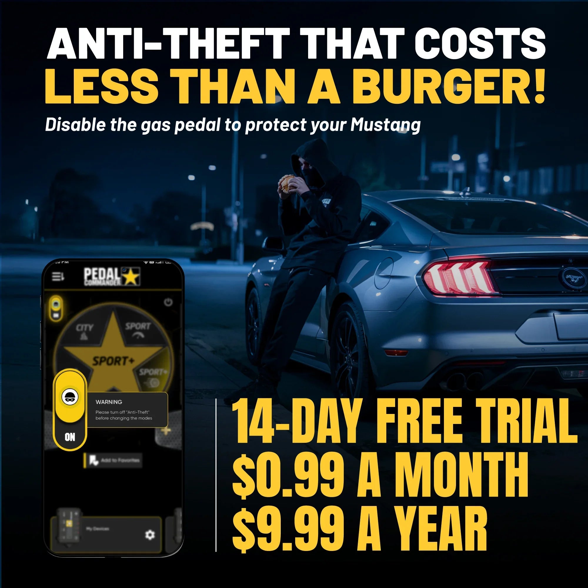 Pedal Commander for Ford Mustang