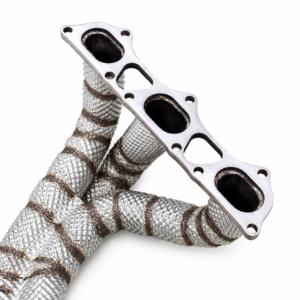 Catless Exhaust Manifold Downpipe for Porsche 992 992.1 992.2 GT3 RS GT3RS 4.0 by Stratec Systems