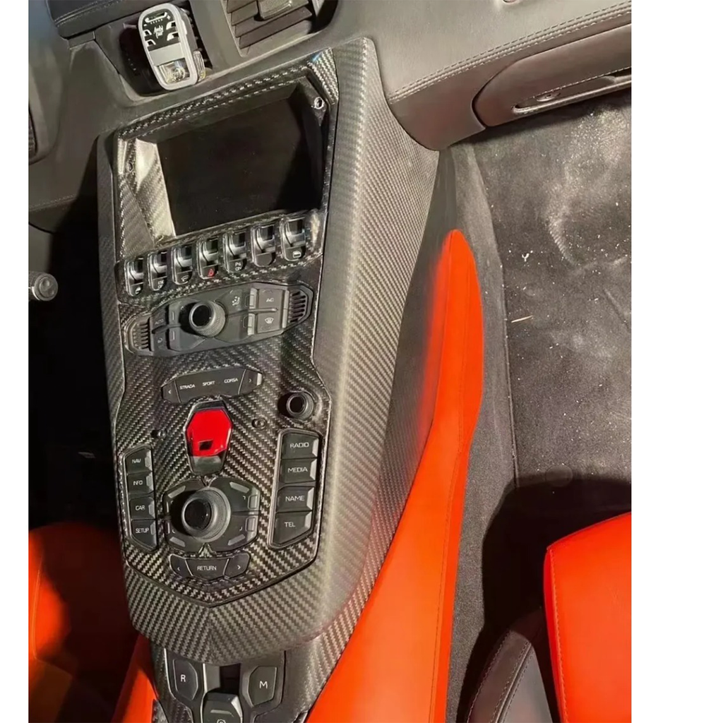 Dry Carbon Fiber Interior Trim for Lamborghini Aventador LP700 LP720 LP750 - Bull Boost Performance