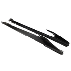 Carbon Fiber Side Skirt Extensions for Ferrari 488 by Stratec Systems