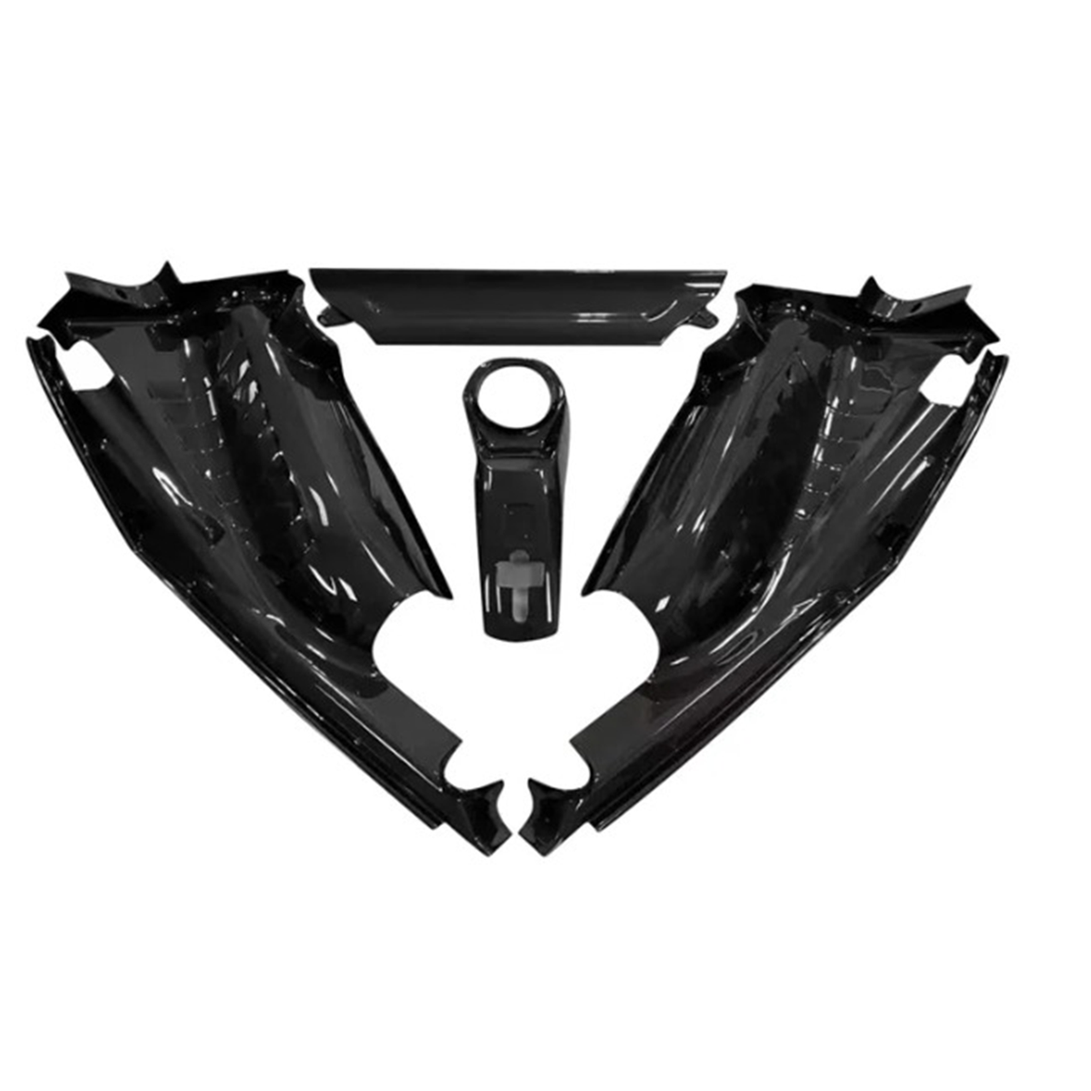 Dry Carbon Fiber Engine Bay Compartment for Ferrari F8 by Stratec Systems