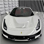 488 Pista Style Carbon Fiber Full Conversion Kit for Ferrari 488 by Stratec Systems