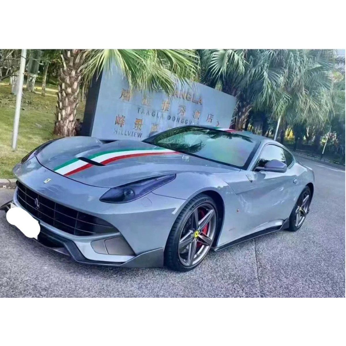 Carbon Fiber Aero Body Kit for Ferrari F12 by Stratec Systems