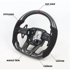 Full Custom Carbon Fiber Steering Wheel for Lamborghini Urus - Bull Boost Performance