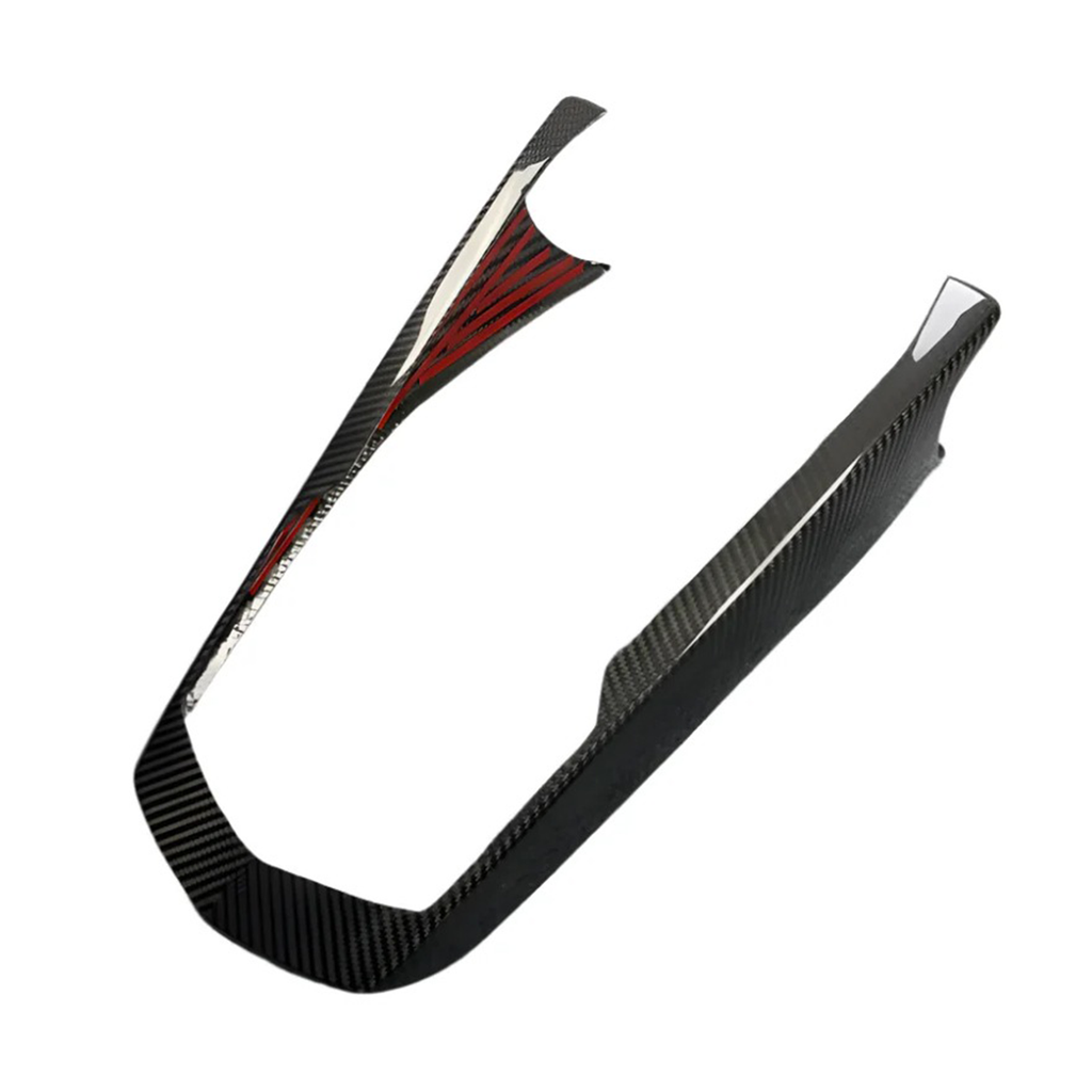 Dry Carbon Fiber Center Console Cover Trim for Lamborghini Aventador - Bull Boost Performance