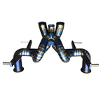 Titanium Straight Pipe Exhaust System for Lamborghini Aventador S LP740‑4 6.5L V12 - Bull Boost Performance