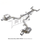 T304 Stainless Steel Catback Exhaust System for Mercedes Benz AMG GT63 GT63S X290 4.0T - Bull Boost Performance