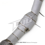 High Flow Catted Stainless Steel Downpipe for Mercedes Benz S560 S580 4.0T - Bull Boost Performance
