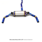 Titanium Valved Catback Exhaust System for Mercedes Benz A35 AMG 2.0T - Bull Boost Performance
