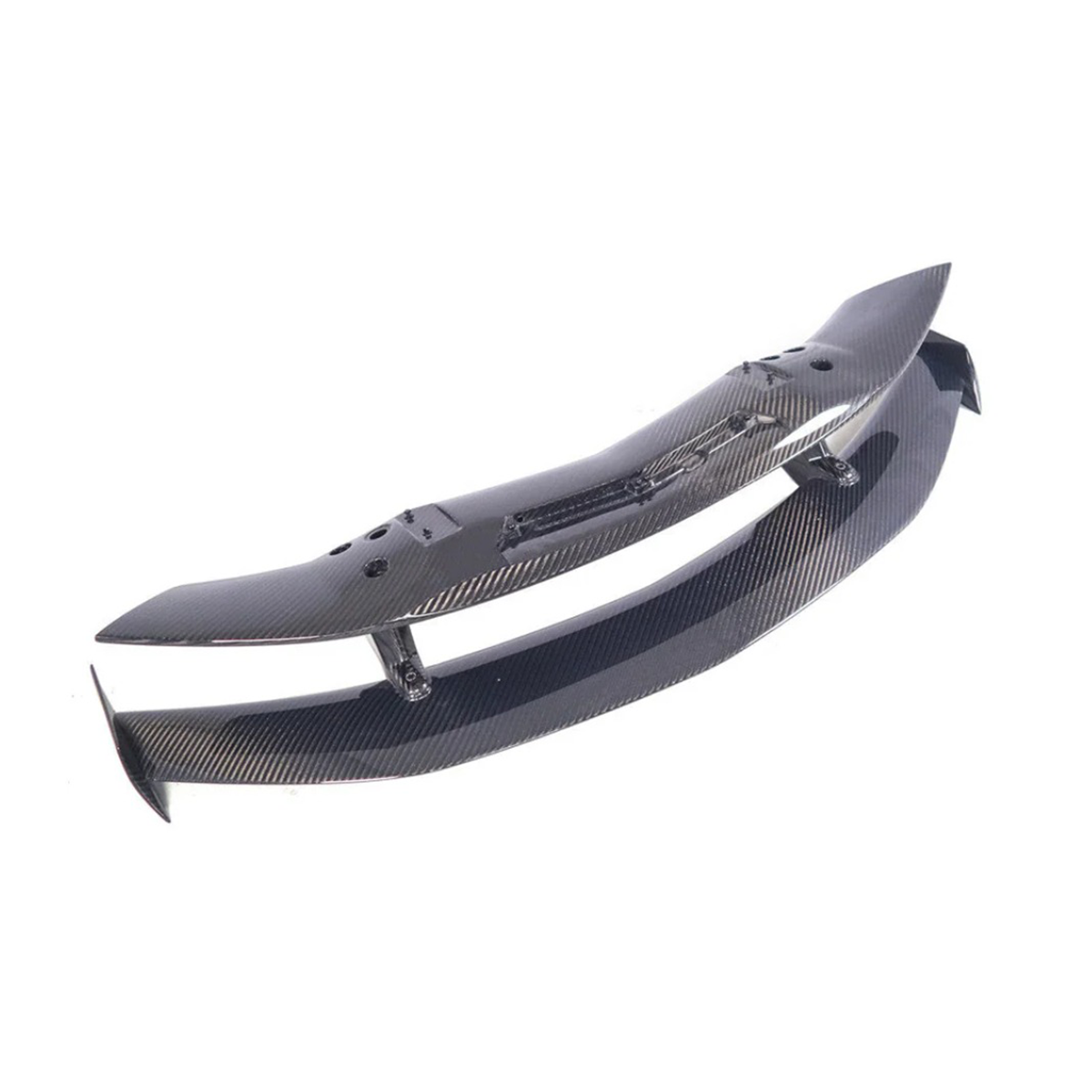 SVV Style Dry Carbon Fiber Rear Wing with Engine Hood for Lamborghini Aventador LP700 LP740 LP750 Coupe - Bull Boost Performance