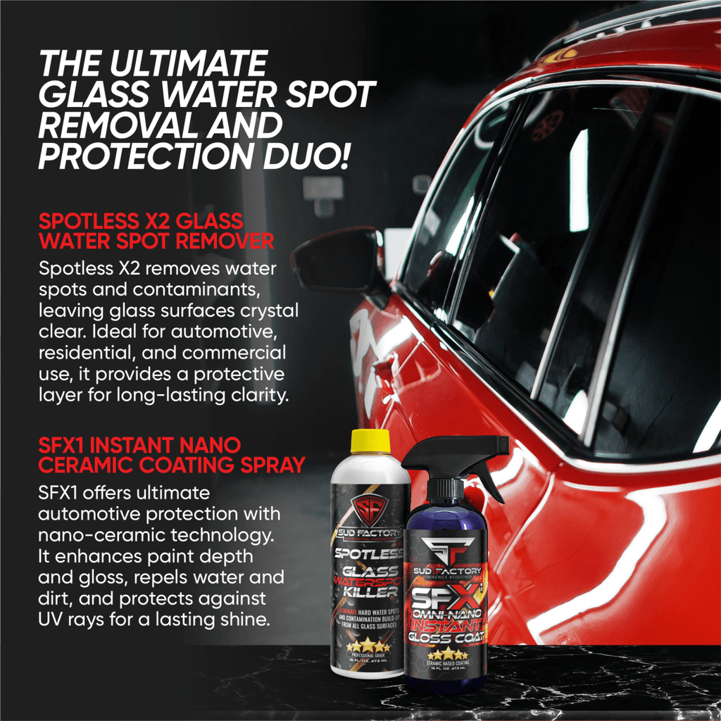 Glass Waterspot Removal & Protection Full Size Kit by Sud Factory