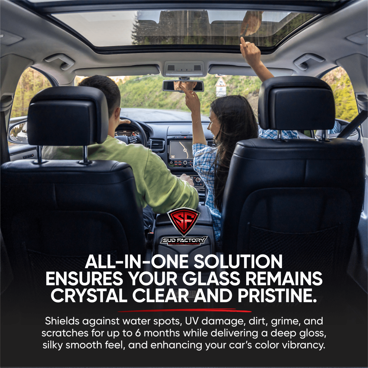 Glass Waterspot Removal & Protection Full Size Kit by Sud Factory