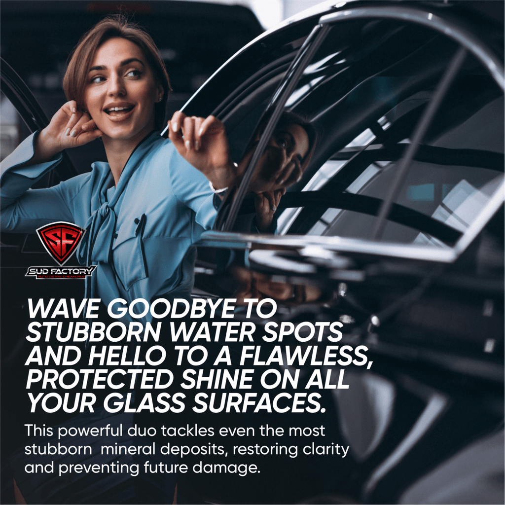 Glass Waterspot Removal & Protection Full Size Kit by Sud Factory