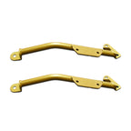 Upper Nismo Style Strut H Brace Bar Gold For VQ Nissan 350Z Z33 VQ35 - Bull Boost Performance