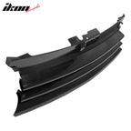 1999-2006 Volkswegen Golf MK4 GTI R32 Badgeless Black Front Grille ABS