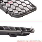 2010-2014 Volkswegen Golf TDI Jetta MK6 Honeycomb Mesh Front Grille