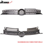 2010-2014 Volkswagen Golf MK6 & Jetta GTI Style Front Hood Grille ABS