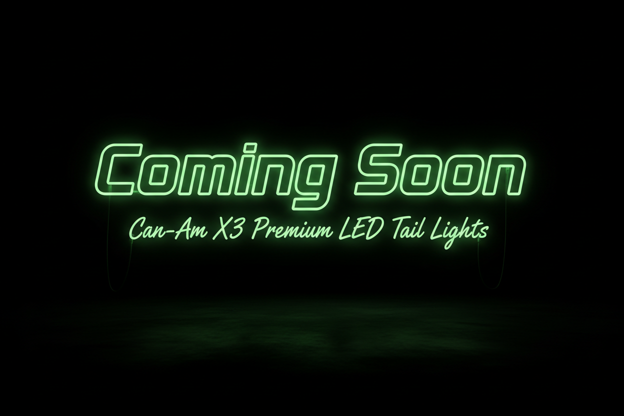 Can-Am X3 Premium LED Tail Lights | High-Output Plug-and-Play Upgrades