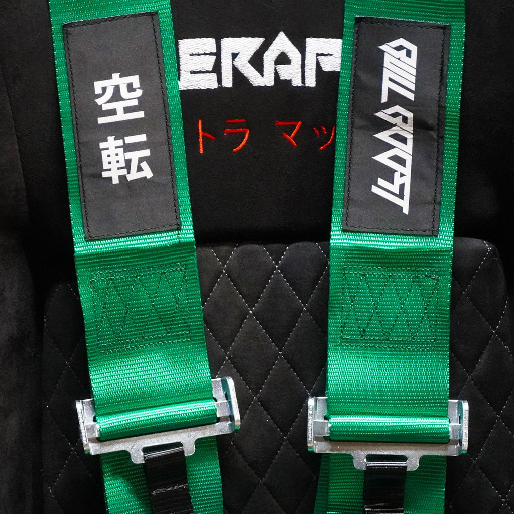 Bull Boost Universal 4 Point Camlock Quick Release Racing Seat Belt Harness - Bull Boost Performance