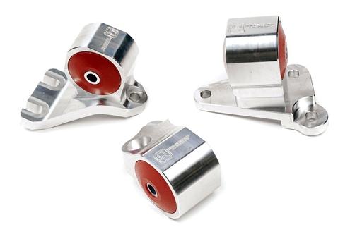 Innovative 92-95 Civic B/D Series Black Aluminum Mounts 60A Bushings (2 Bolt)