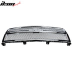 2014-2015 Chevy Silverado 1500 B Style Silver Front Bumper Grille ABS