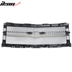 2014-2015 Chevy Silverado 1500 B Style Silver Front Bumper Grille ABS