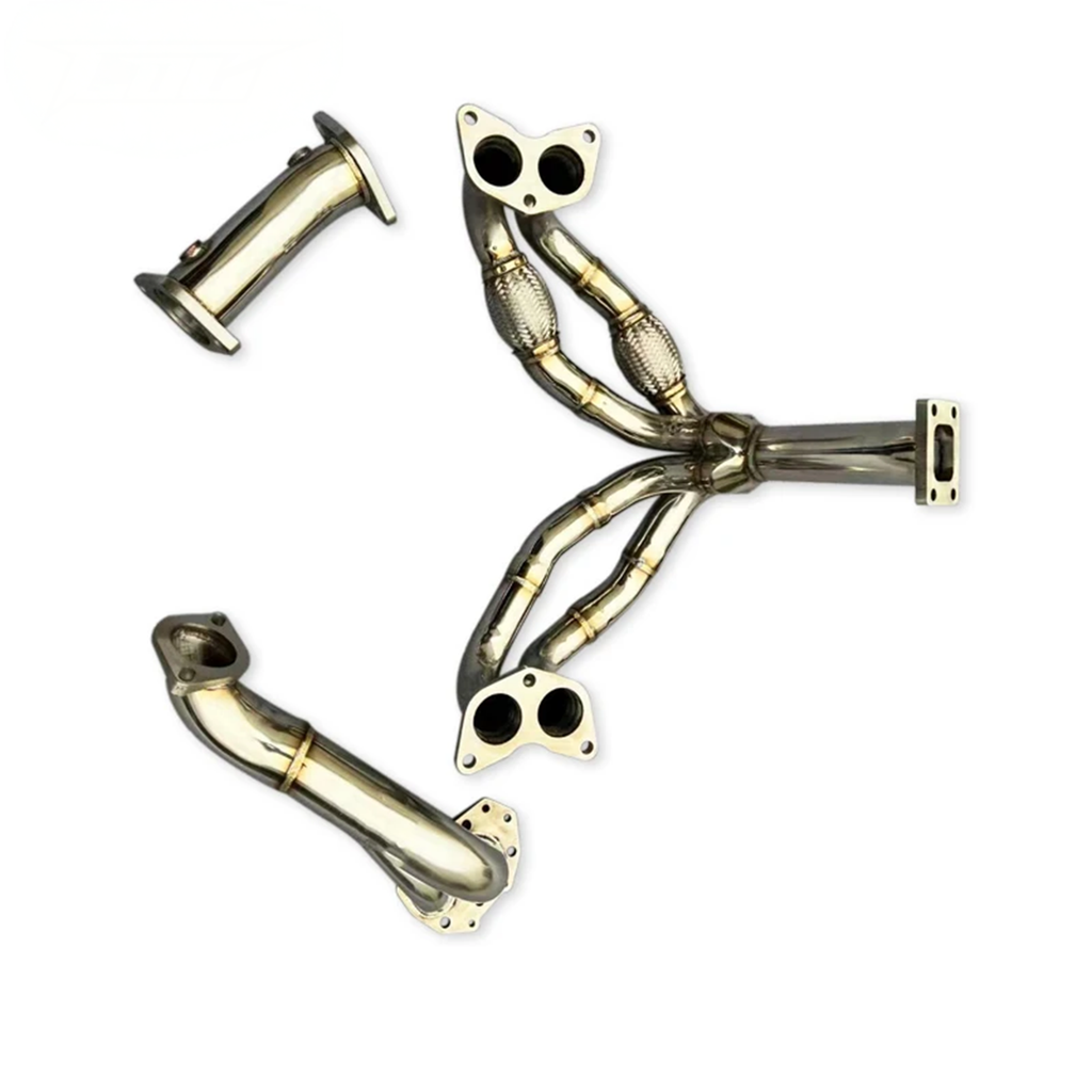 Stainless High Flow Exhaust Manifold Header for Subaru BRZ ZC6 2.0L - Bull Boost Performance