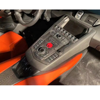 Dry Carbon Fiber Center Console Cover Trim for Lamborghini Aventador - Bull Boost Performance