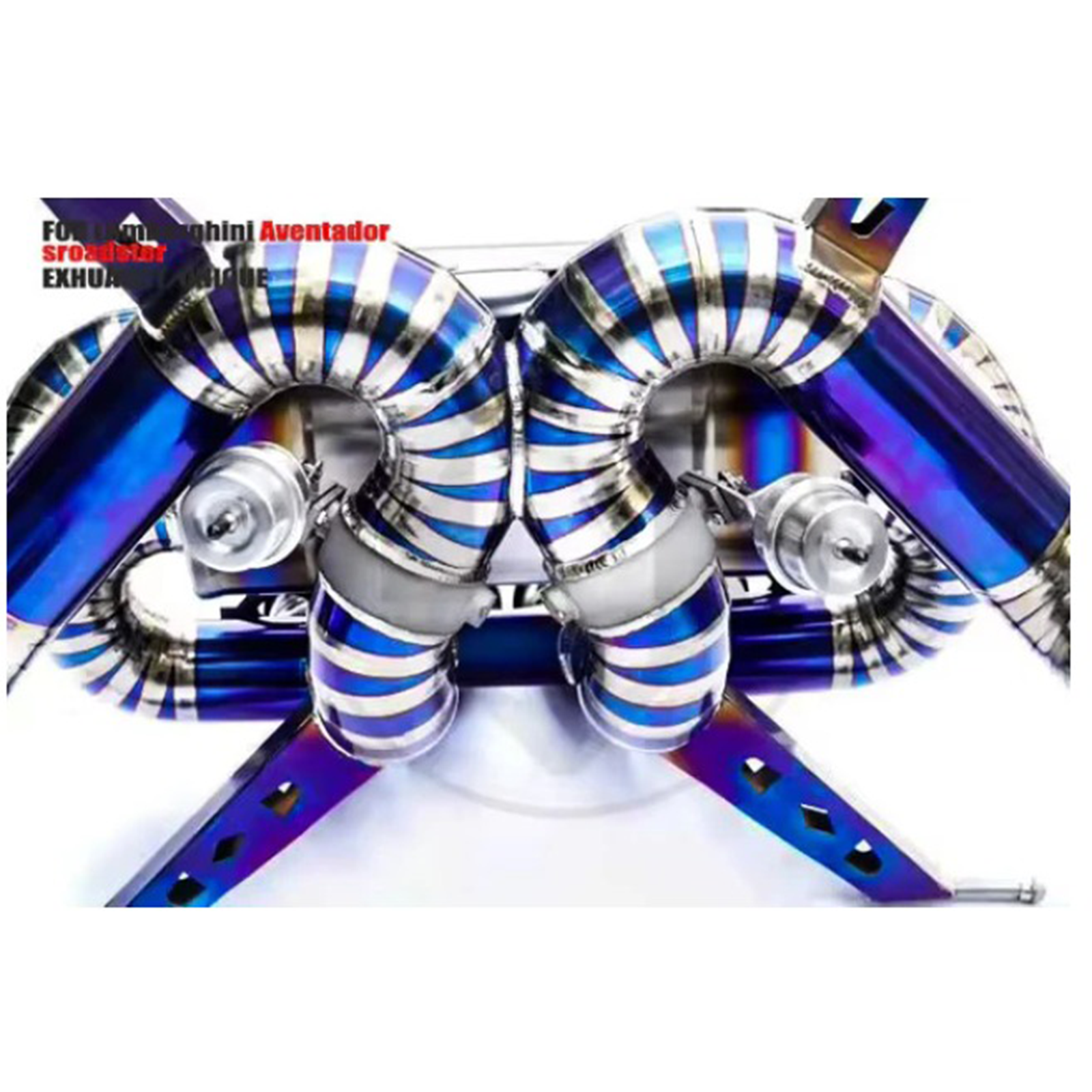 Titanium Performance Catback Exhaust System for Lamborghini Aventador S Roadster 6.5L V12 - Bull Boost Performance