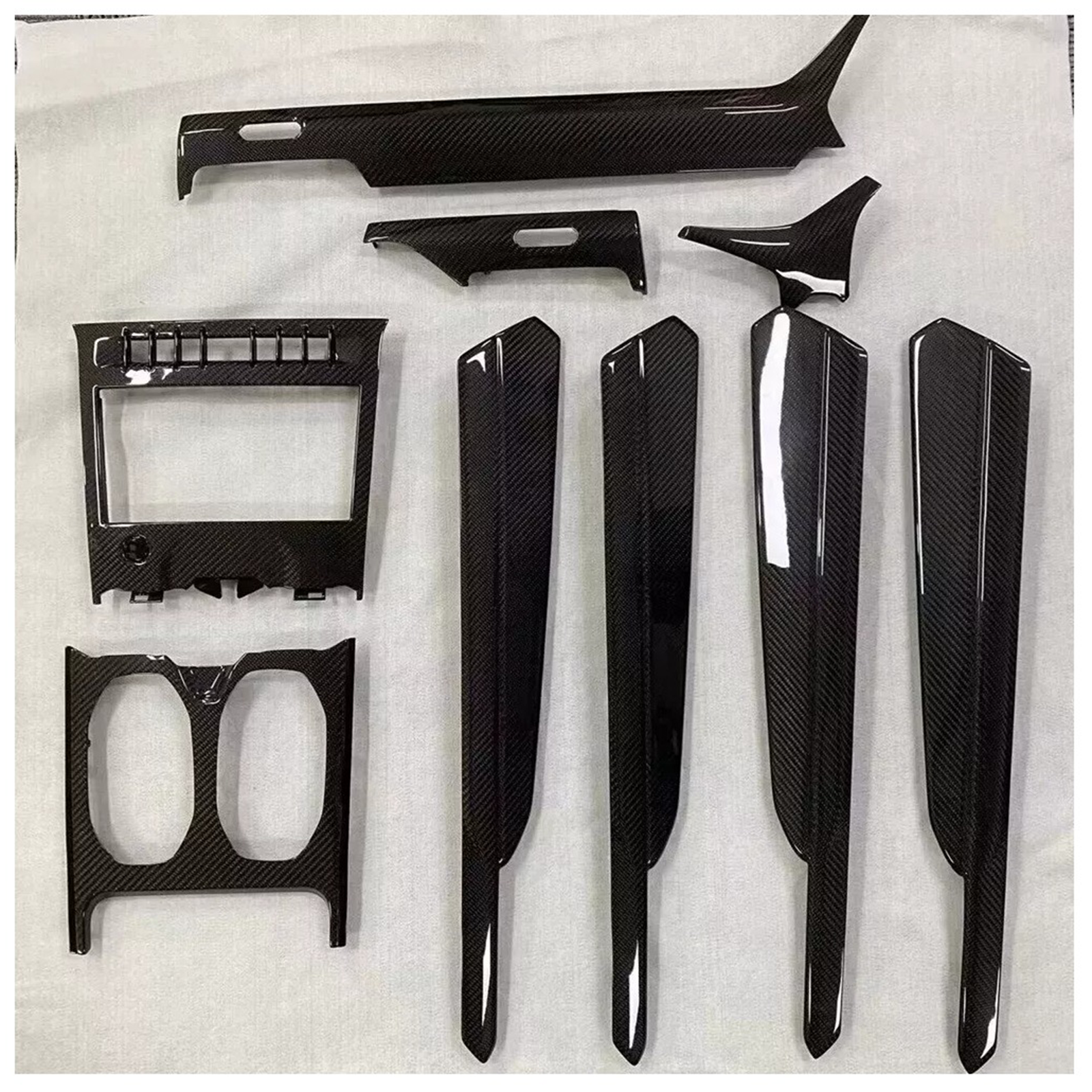 Dry Carbon Fiber Interior Trim Kit for Lamborghini Urus - Bull Boost Performance