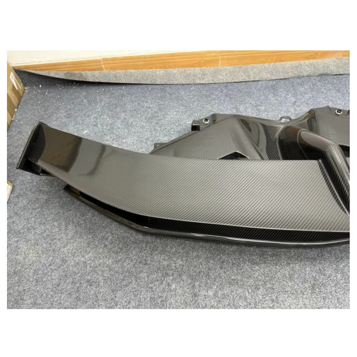 SVJ Style Dry Carbon Fiber Rear Wing with Base for Lamborghini Aventador LP700 LP750 SVJ - Bull Boost Performance