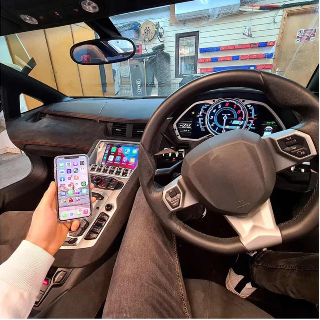 Apple CarPlay & Android Auto Retrofit Head Unit for Lamborghini Urus - Bull Boost Performance