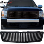 2007-2013Â Chevy Silverado 1500 Vertical Front Bumper Unpainted Grille
