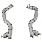 High Flow Exhaust Downpipe for Porsche Cayman 718 GT4 RS 4.0L 2022-2025 Catless - Bull Boost Performance