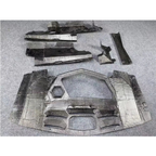 Dry Carbon Fiber Full Engine Bay Cover Set for Lamborghini Aventador LP700 LP720 LP750 - Bull Boost Performance