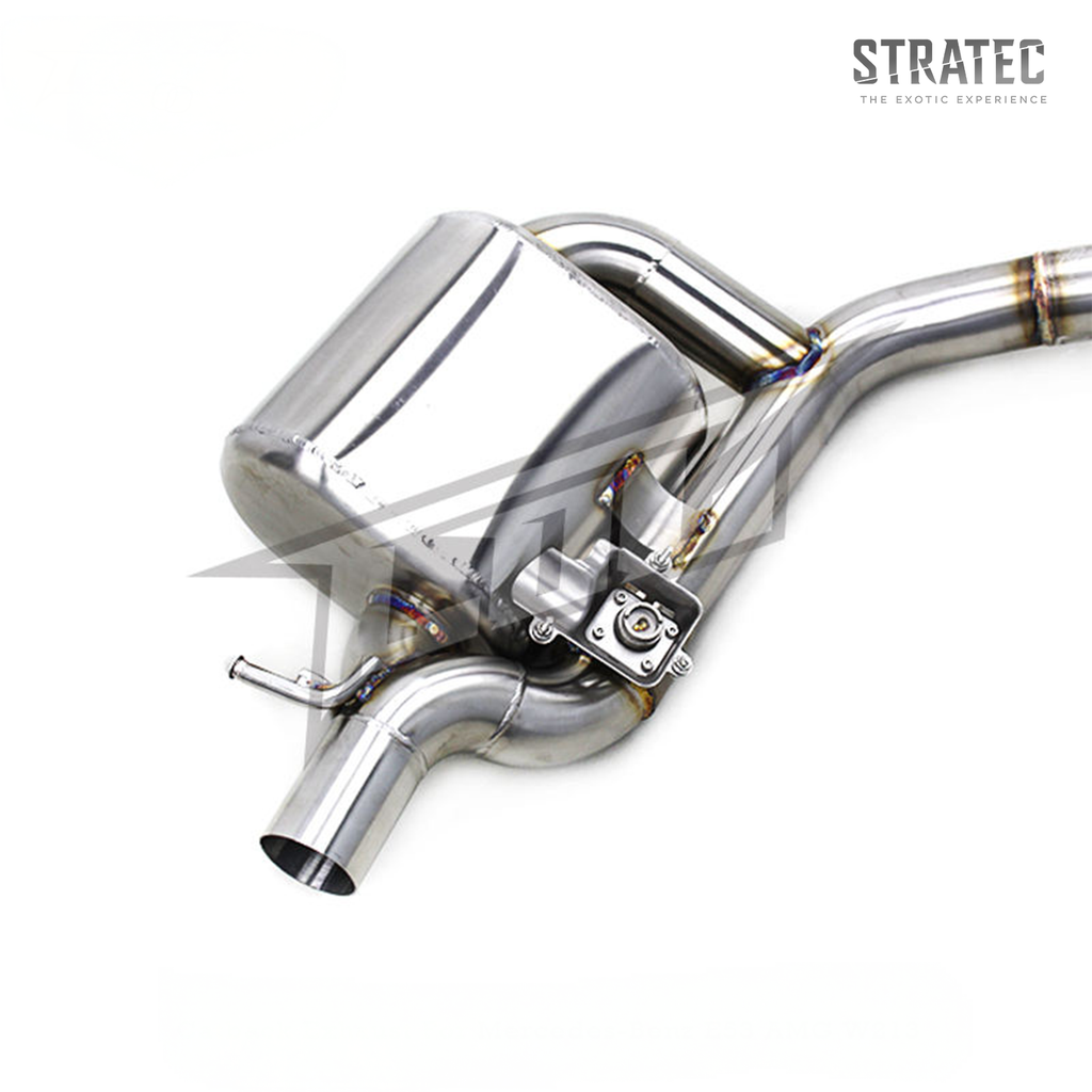 Valved Stainless Catback Exhaust System for Mercedes Benz E53 AMG W213 3.0T - Bull Boost Performance