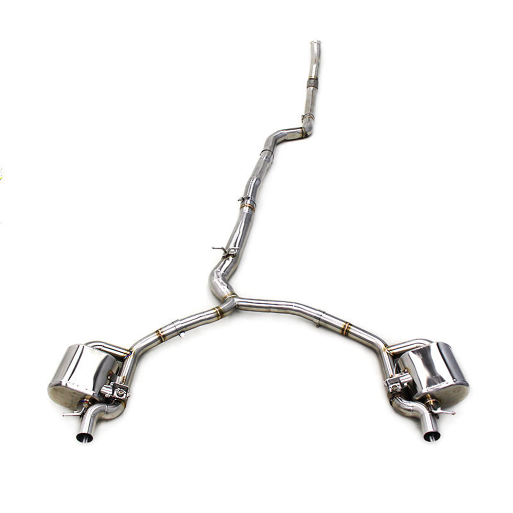 Valved Stainless Catback Exhaust System for Mercedes Benz E53 AMG W213 3.0T - Bull Boost Performance
